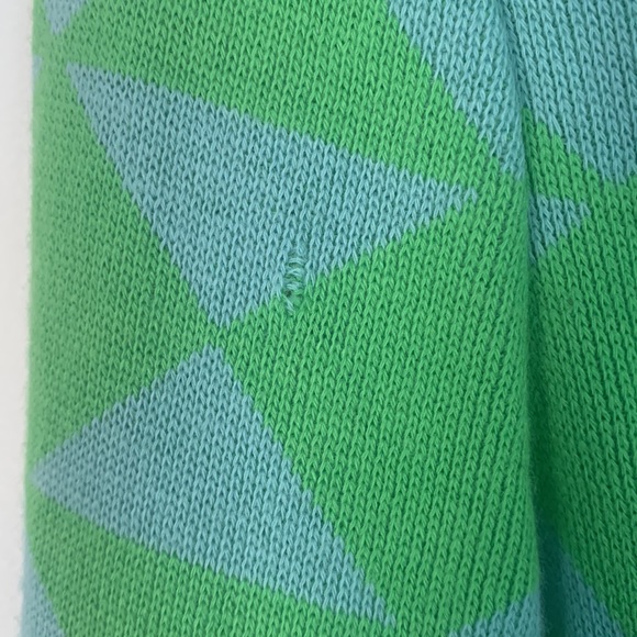 Vintage Geometric Abstract Double Breasted Sweater Coat - Picture 7 of 15